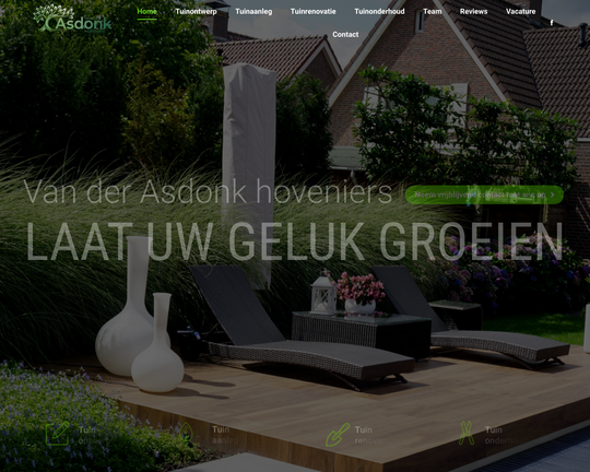 Hoveniersbedrijf Johan van der Asdonk Logo