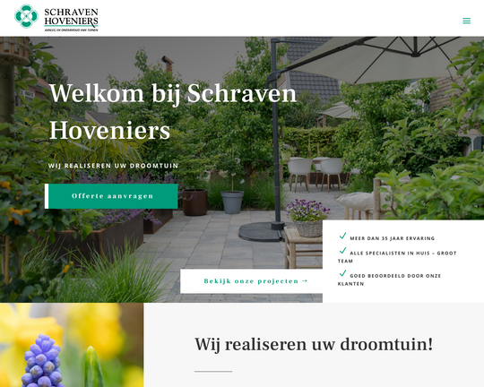 Schraven Hoveniers Logo